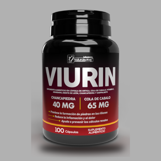 Viurin: Tratamiento Renal Avanzado (100 Cápsulas)