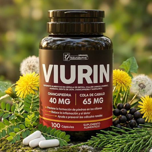 Viurin: Tratamiento Renal Avanzado (100 Cápsulas)